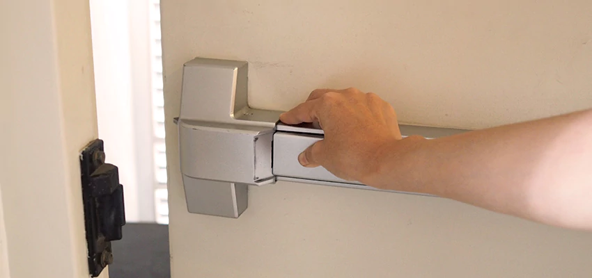 Roller Gate Panic Bar Installation in Ben Lomond, California